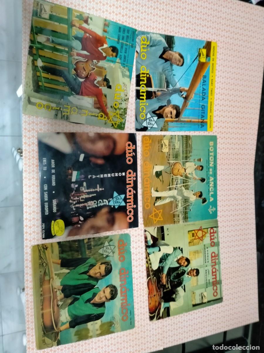 Discos de vinilo: vinilos single de el duo dinamico -lote - Foto 1