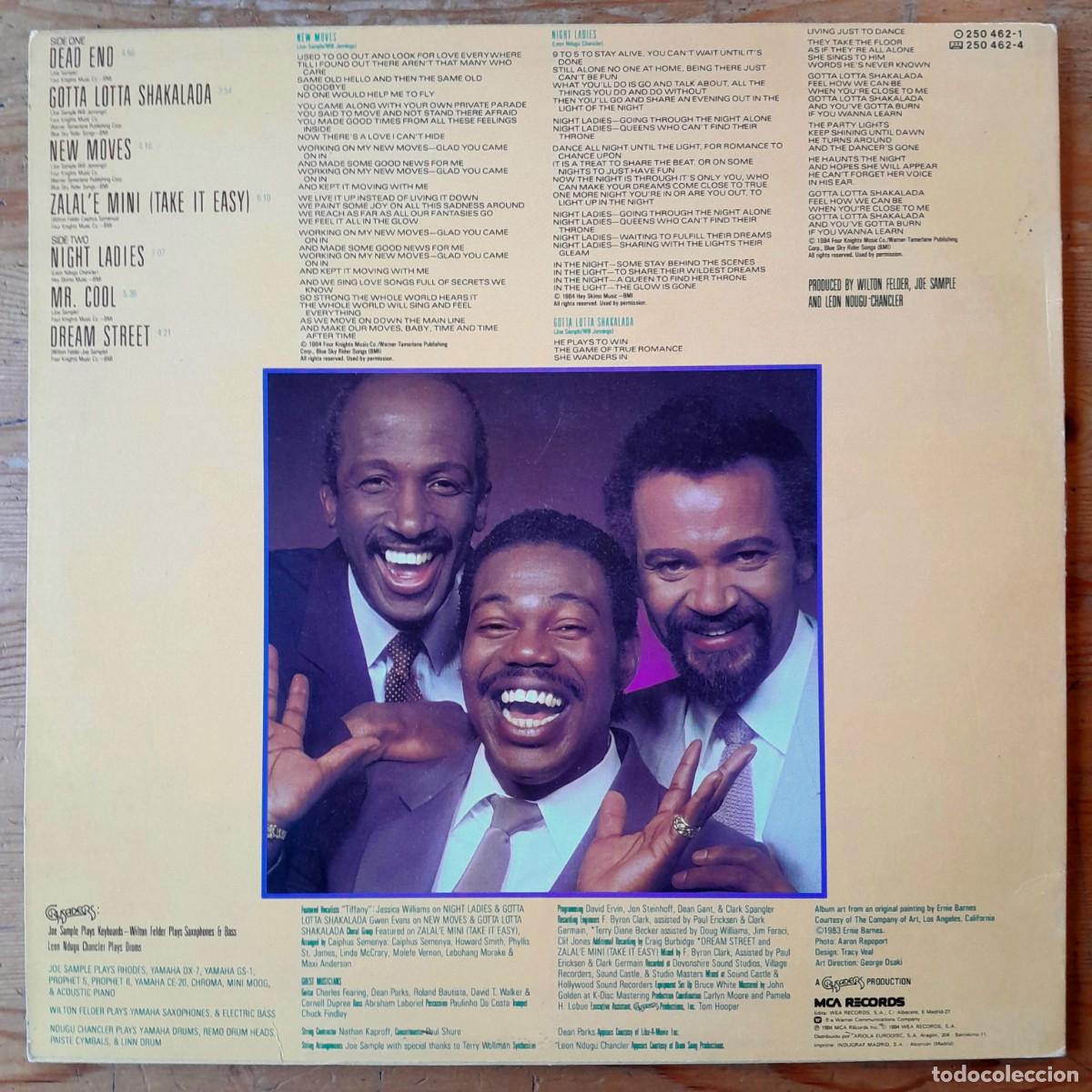 Discos de vinilo: THE CRUSADERS : GHETTO BLASTER [MCA - ESP 1984] LP - Foto 2