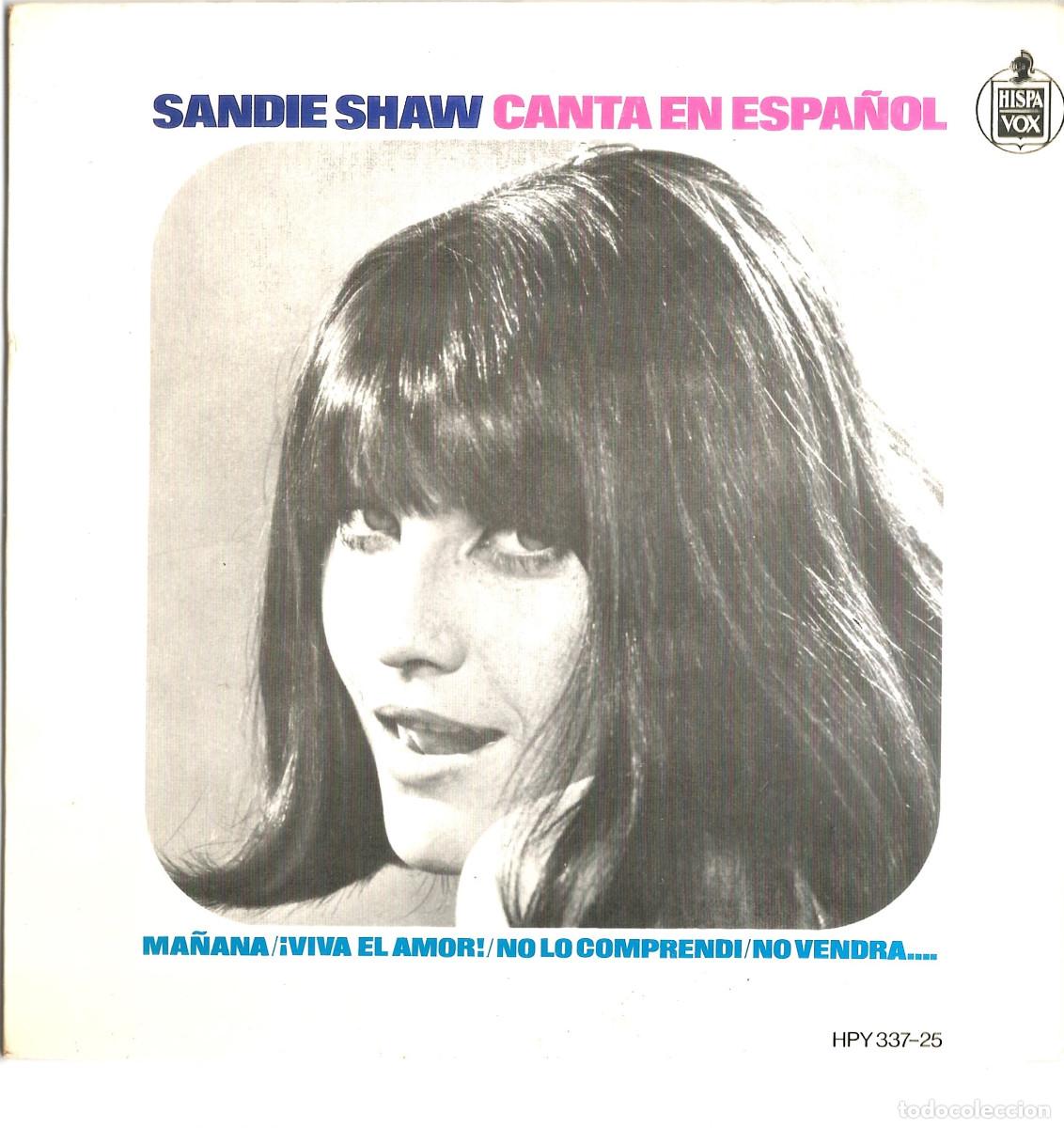 Discos de vinilo: Disco de vinilo SINGLE SANDIE SHAW - Foto 1
