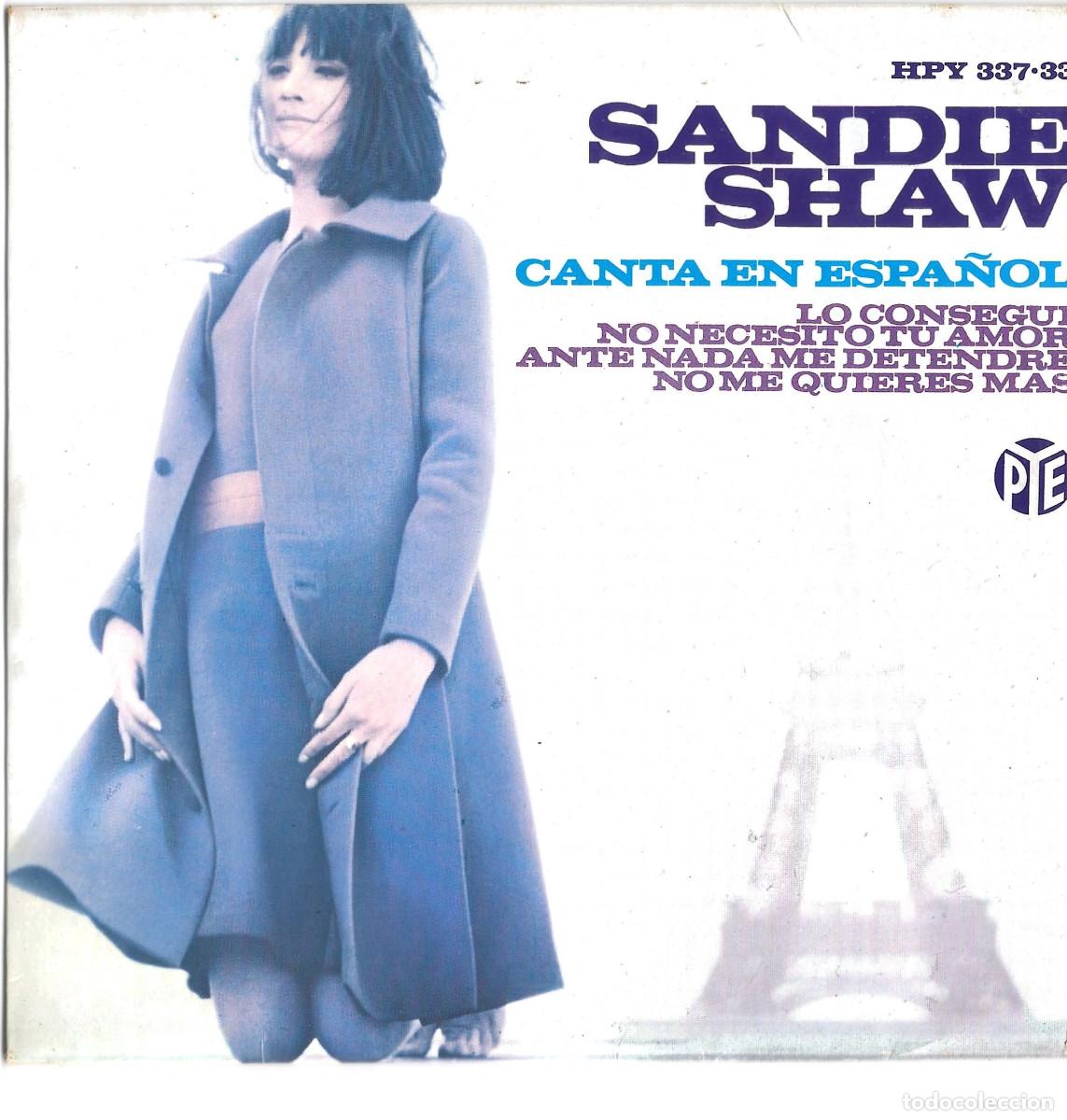 Discos de vinilo: Disco de vinilo SINGLE SANDIE SHAW - Foto 1