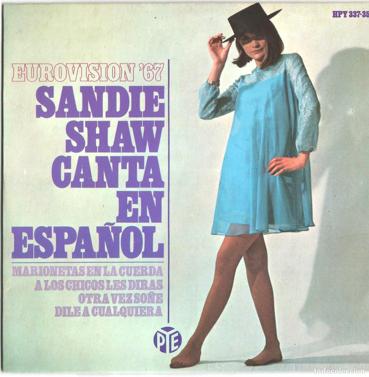 Discos de vinilo: Disco de vinilo SINGLE SANDIE SHAW - Foto 1