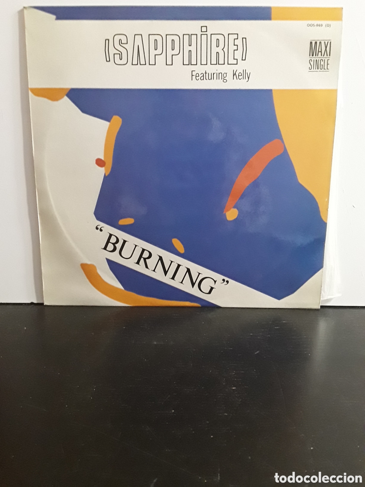 Discos de vinilo: Sapphire Featuring Kelly &lrm;&ndash; Burning - Foto 1