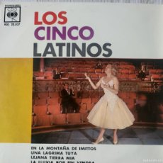 Discos de vinilo: LOS CINCO LATINOS EP SELLO CBS EDITADO EN ESPAÑA AÑO 1963...