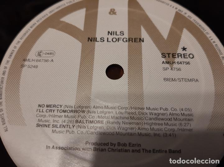 Discos de vinilo: NILS LOFGREN -NILS- LP DISCO VINILO - Foto 3