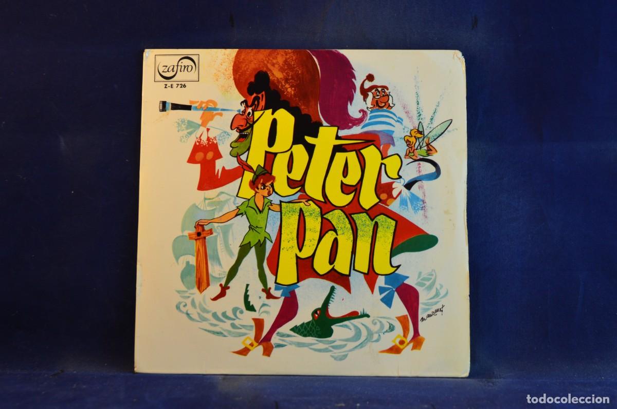 Discos de vinilo: PETER PAN - CUENTO EN VERSION DE SERGIO SCHAAFF - SINGLE - Foto 1