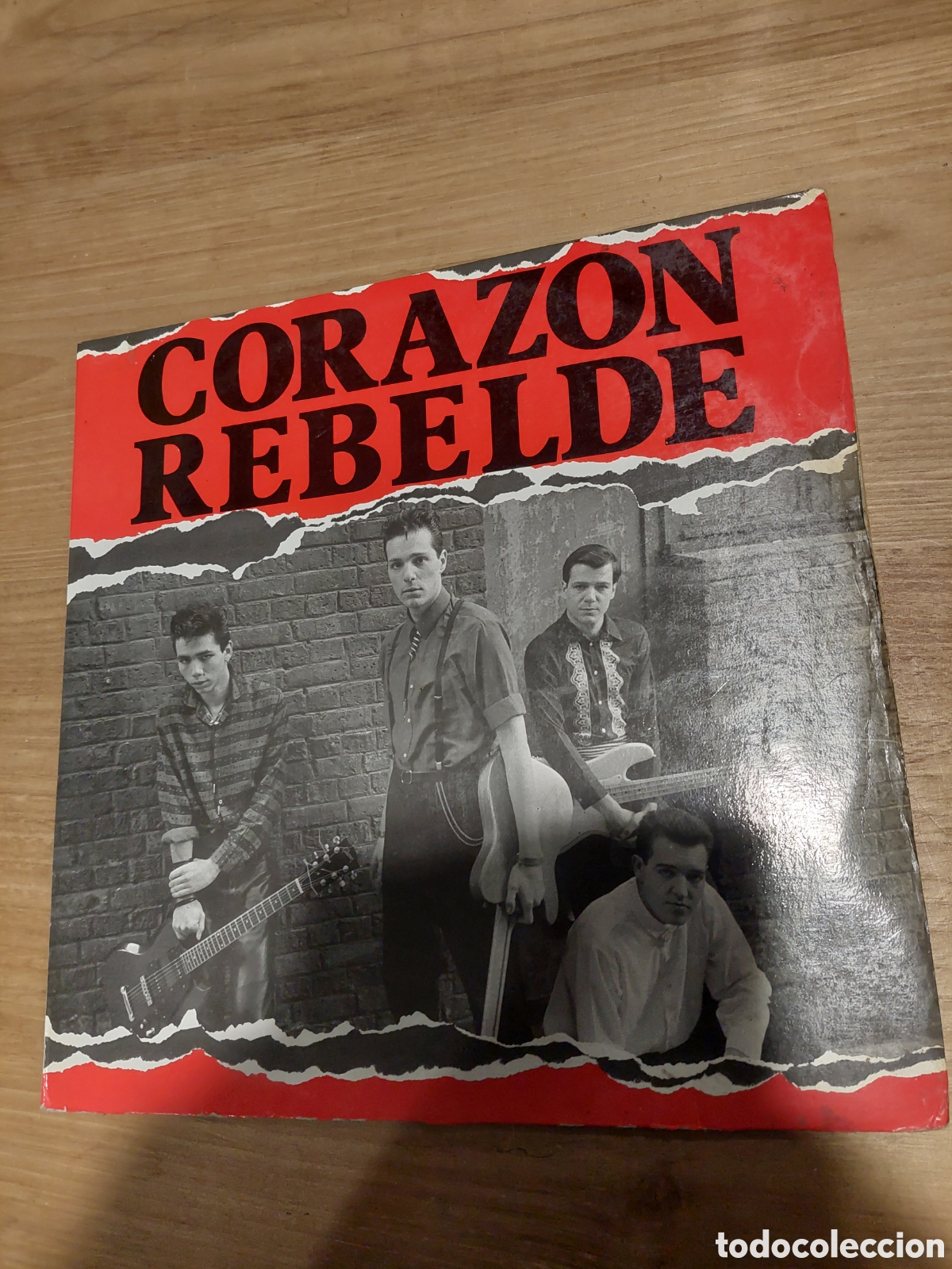 Discos de vinilo: Maxi coraz&oacute;n rebelde 1983 a donde van/Barcelona - Foto 1