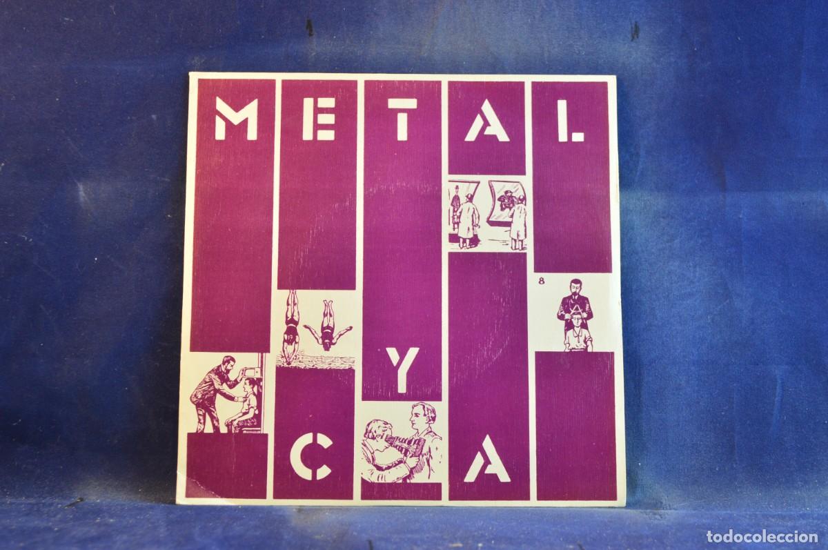 Discos de vinilo: METAL Y CA - VELOCIDAD - SALA DE CONTROL - SINGLE - Foto 1