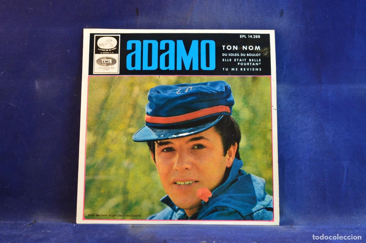 Discos de vinilo: ADAMO - TON NOM - + 3 EP - Foto 1