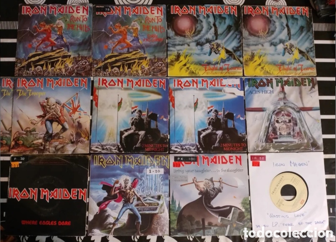 vinilo iron maiden iron maiden us import - Compra venta en todocoleccion