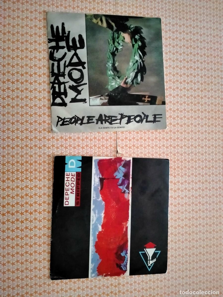 Discos de vinilo: vinilos single de depeche mode - Foto 1
