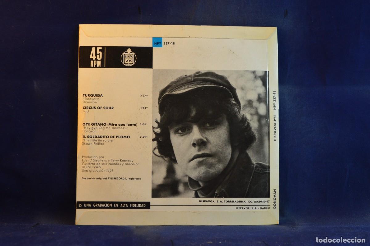 Discos de vinilo: DONOVAN - TURQUESA - + 3 EP - Foto 2