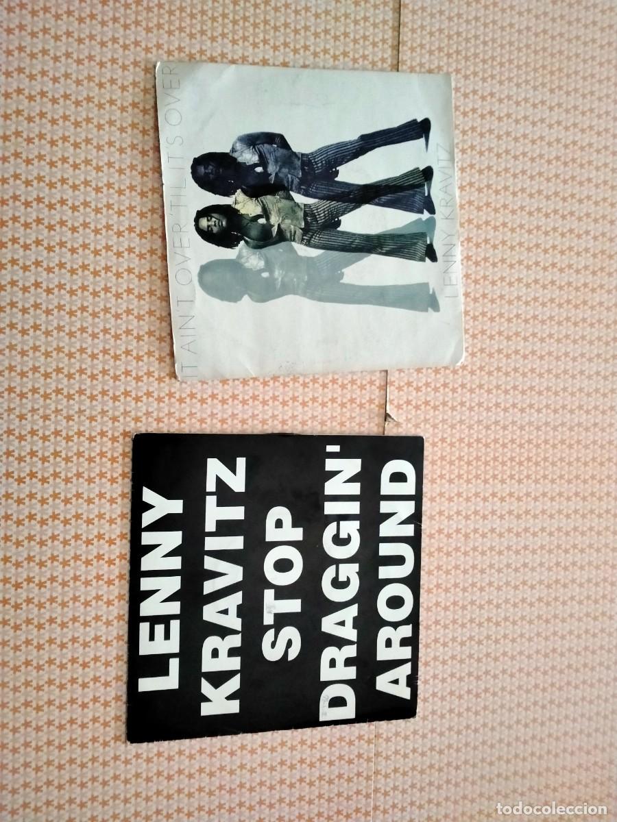 Discos de vinilo: vinilos single de lenny kravitz - Foto 1