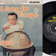 Discos de vinilo: MATT MONRO I LOVE THE LITTLE THINGS - EUROVISION 1964 - EP DE VINILO EDICION INGLESA - C-12