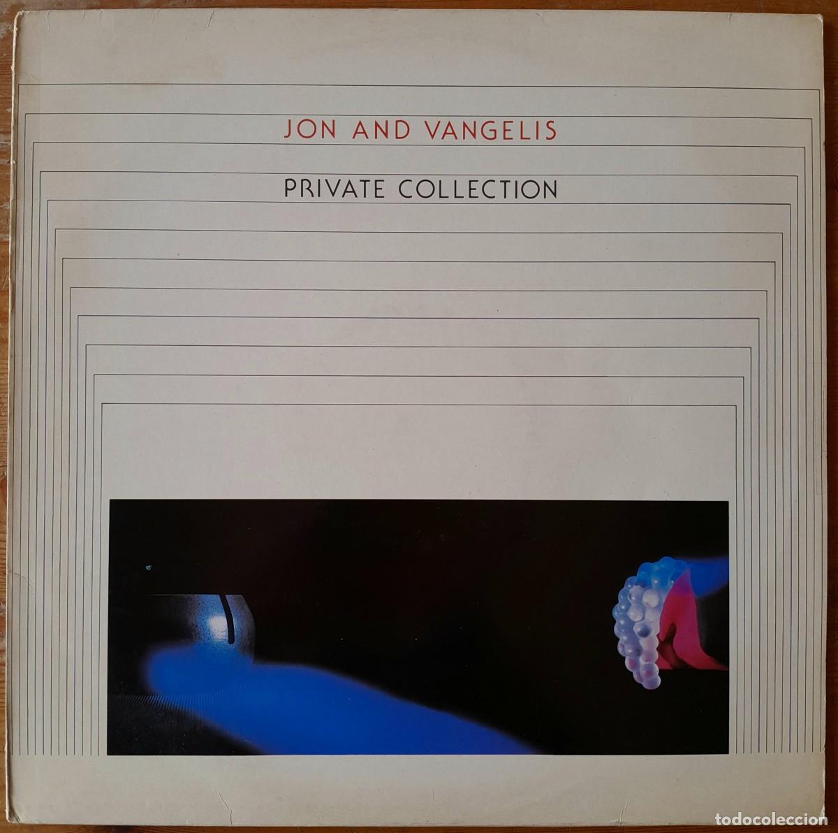Discos de vinilo: JON & VANGELIS : PRIVATE COLLECTION [POLYDOR - ESP 1983] LP - Foto 1