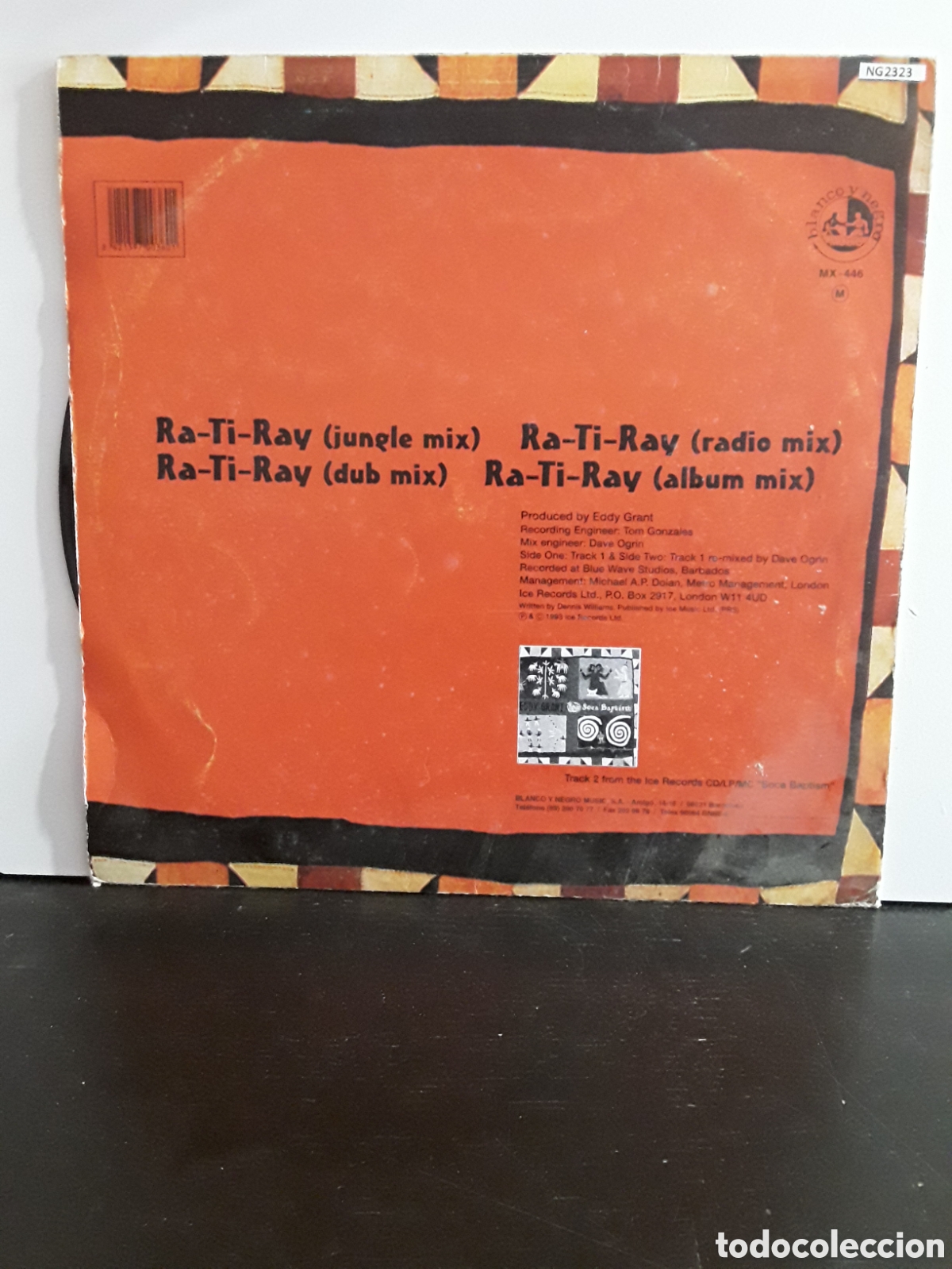 Discos de vinilo: Eddy Grant &lrm;&ndash; Ra-Ti-Ray - Foto 2