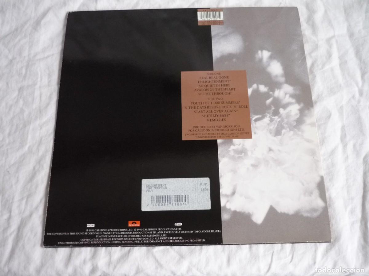 Discos de vinilo: LP vinilo Enlightenment, Van Morrison 1990 - Foto 2