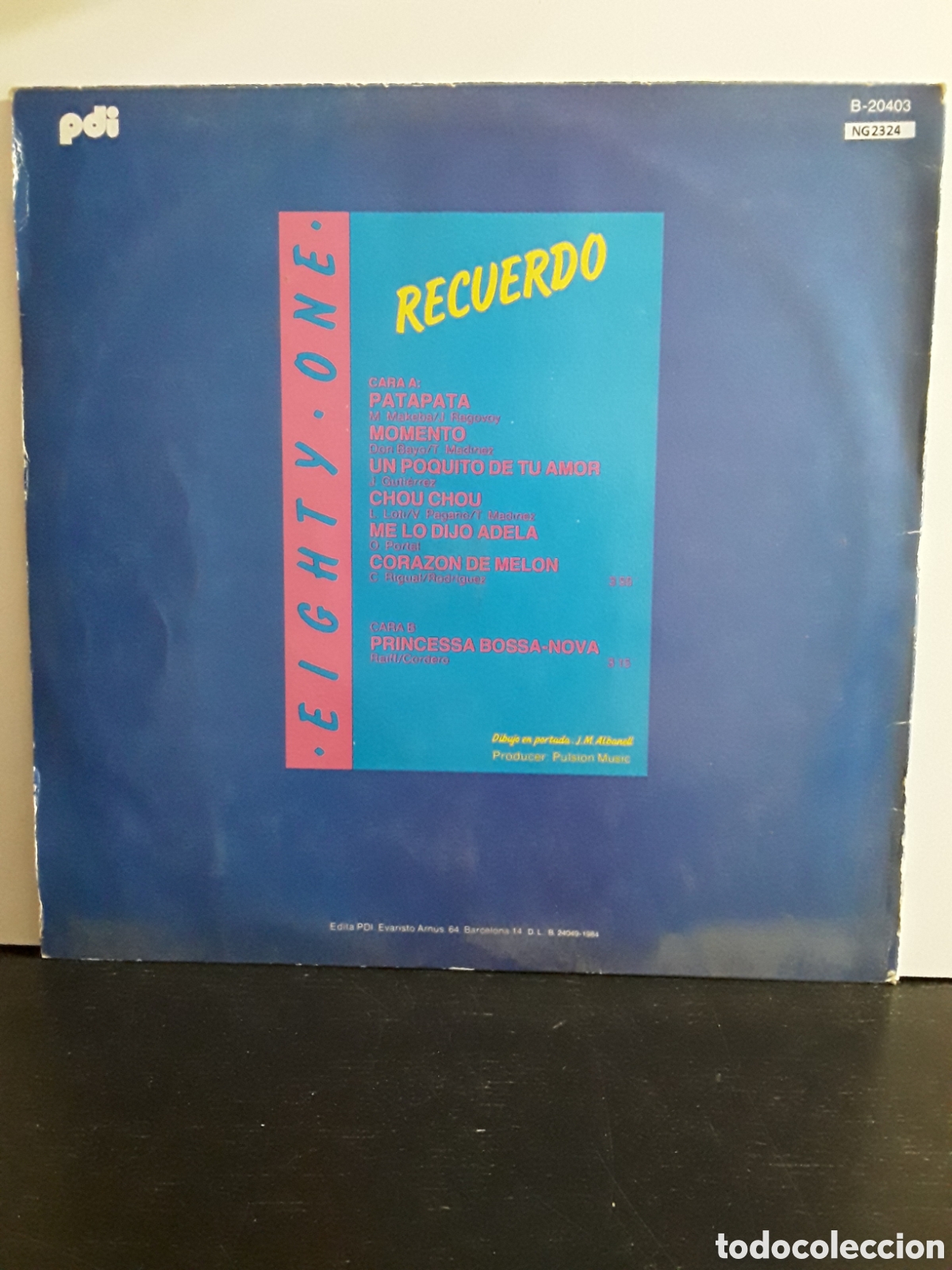 Discos de vinilo: Eighty One &lrm;&ndash; Recuerdo - Foto 2