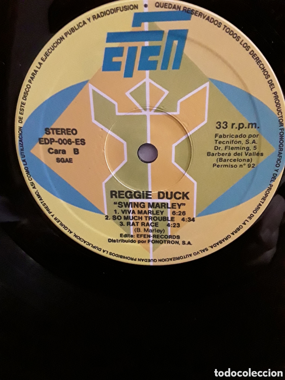 Discos de vinilo: Reggie Duck &lrm;&ndash; Swing Marley - Foto 1