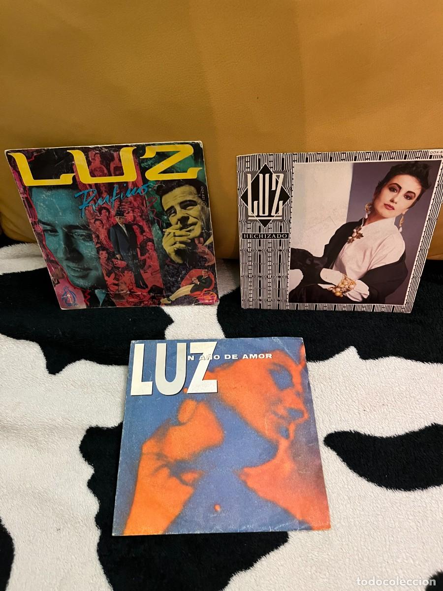 Discos de vinilo: Lote luz casal x7 singles - Foto 1