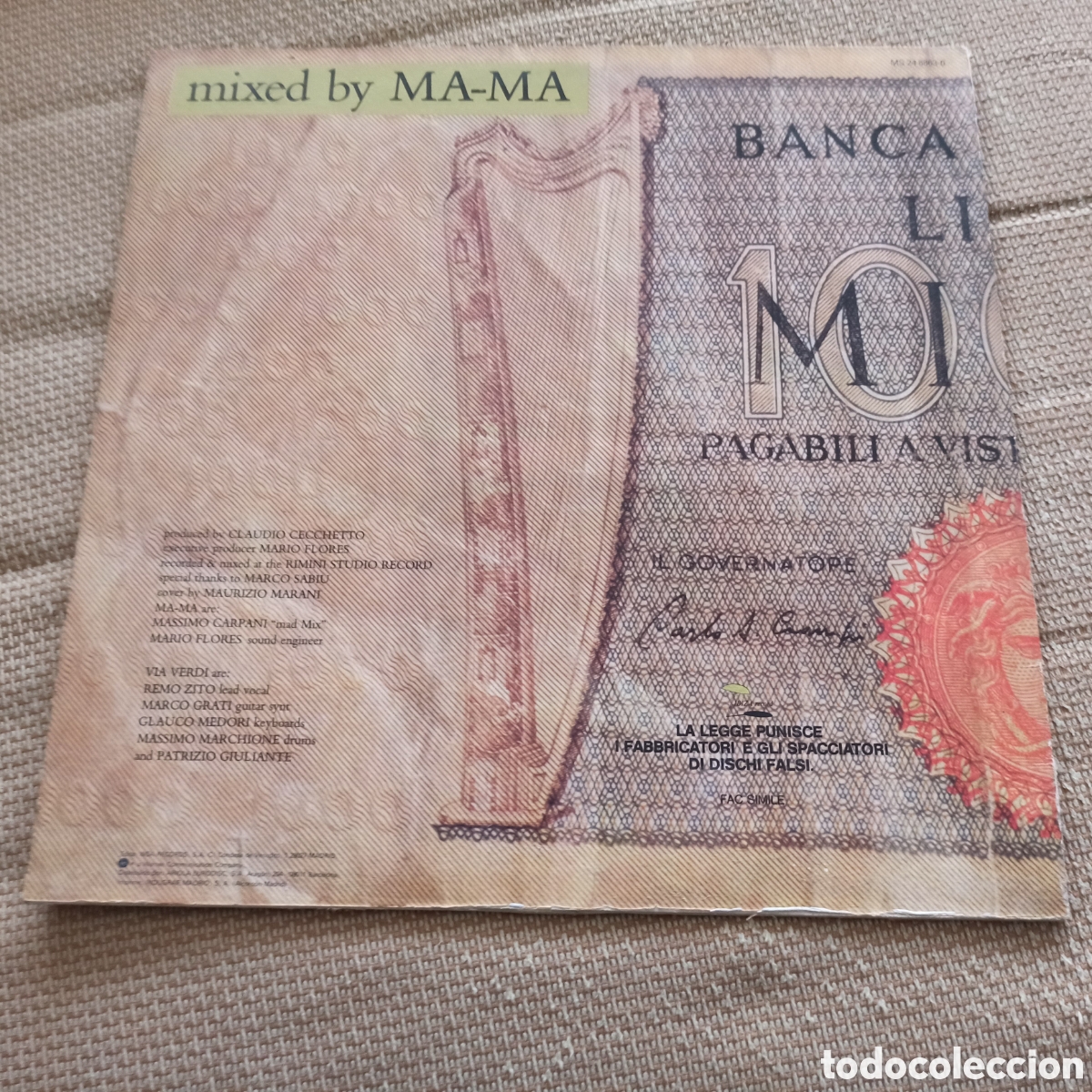 Discos de vinilo: Via Verdi - Diamond (12&rdquo;, Maxi) - Foto 2
