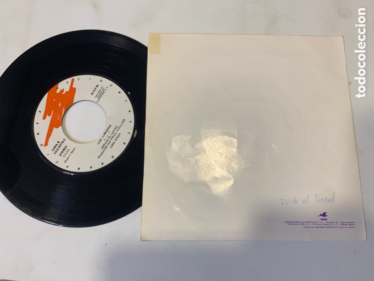 Discos de vinilo: Single los limones no le digas nada - Foto 2