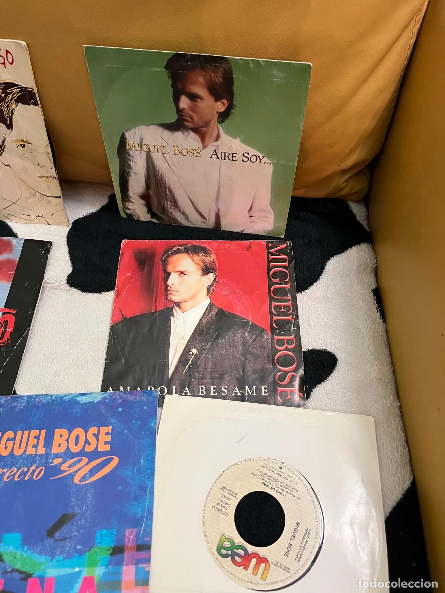 Discos de vinilo: Miguel Bose x10 single - Foto 3