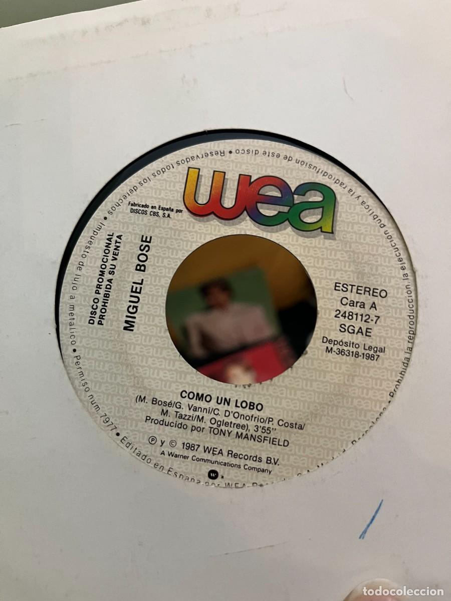 Discos de vinilo: Miguel Bose x10 single - Foto 5