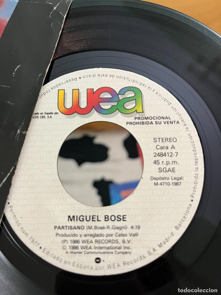 Discos de vinilo: Miguel Bose x10 single - Foto 8