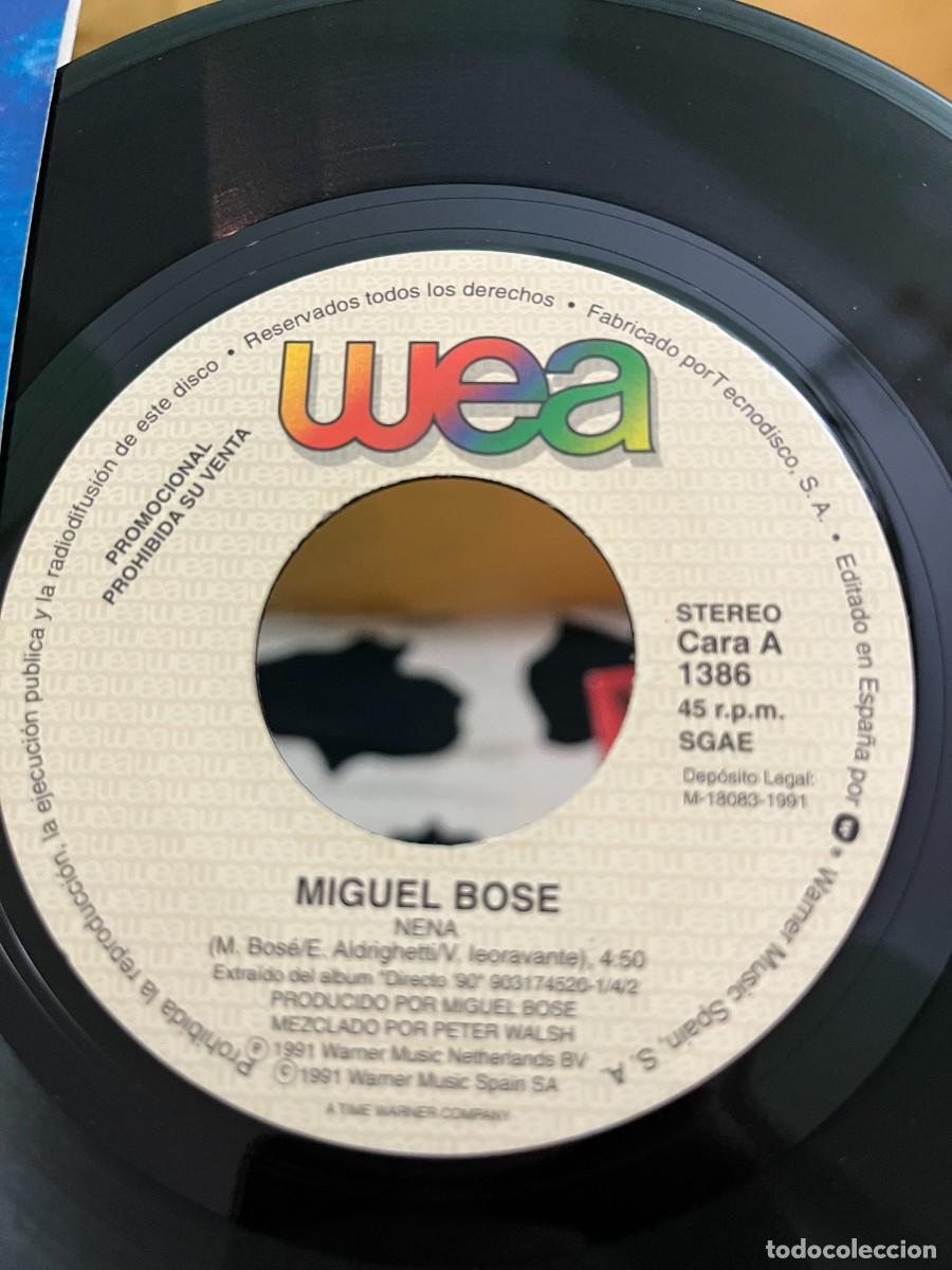 Discos de vinilo: Miguel Bose x10 single - Foto 9