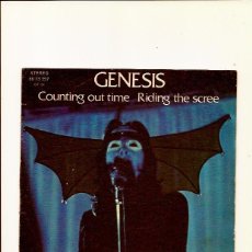 Discos de vinilo: GENESIS. COUNTING OUT TIME. RIDING THE SCREE. (VINILO SINGLE 1974)