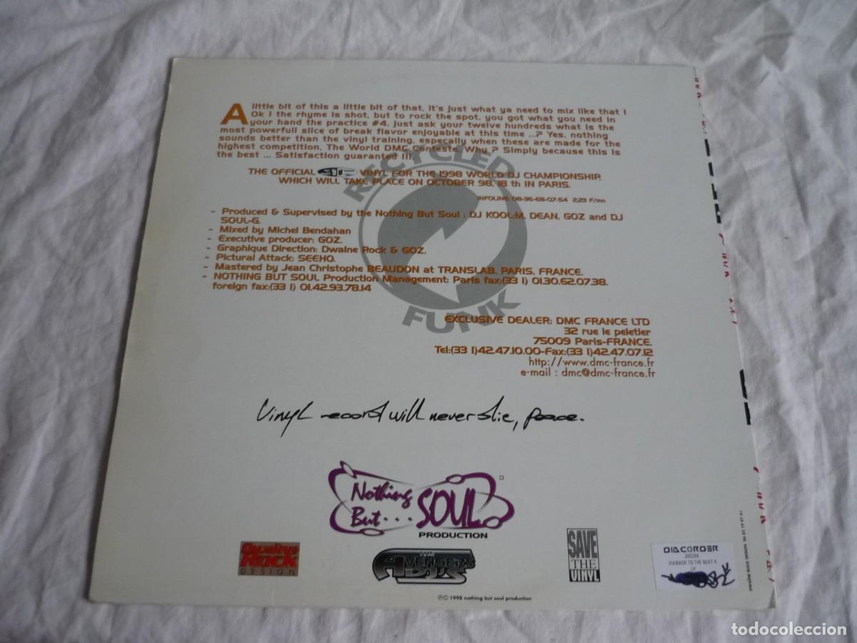 Discos de vinilo: LP vinilo DMC present Back to the Beat Special Training 1997 - Foto 2