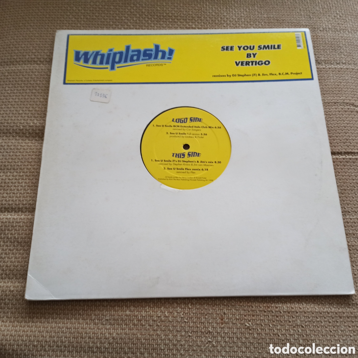 Discos de vinilo: Vertigo - See U Smile (12&rdquo;) - Foto 1