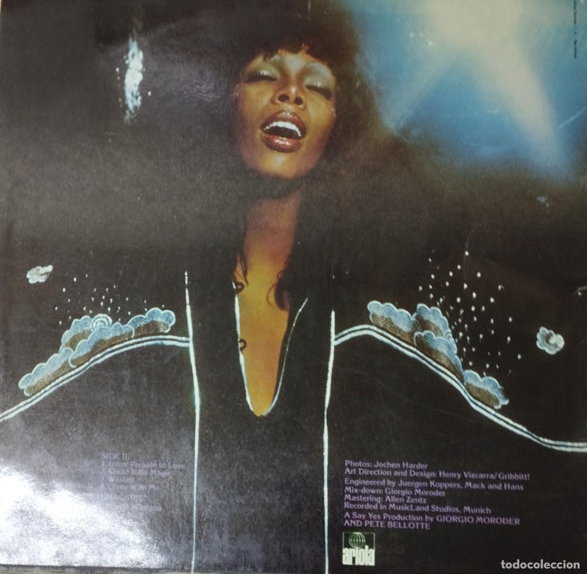 Discos de vinilo: DISCO VINILO LP A LOVE TRILOGY - DONNA SUMMER - - Foto 2