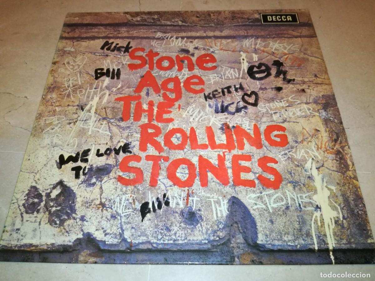 Discos de vinilo: THE ROLLING STONES-STONE AGE-EDICION ORIGINAL DECCA-VINILO EN BUEN ESTADO