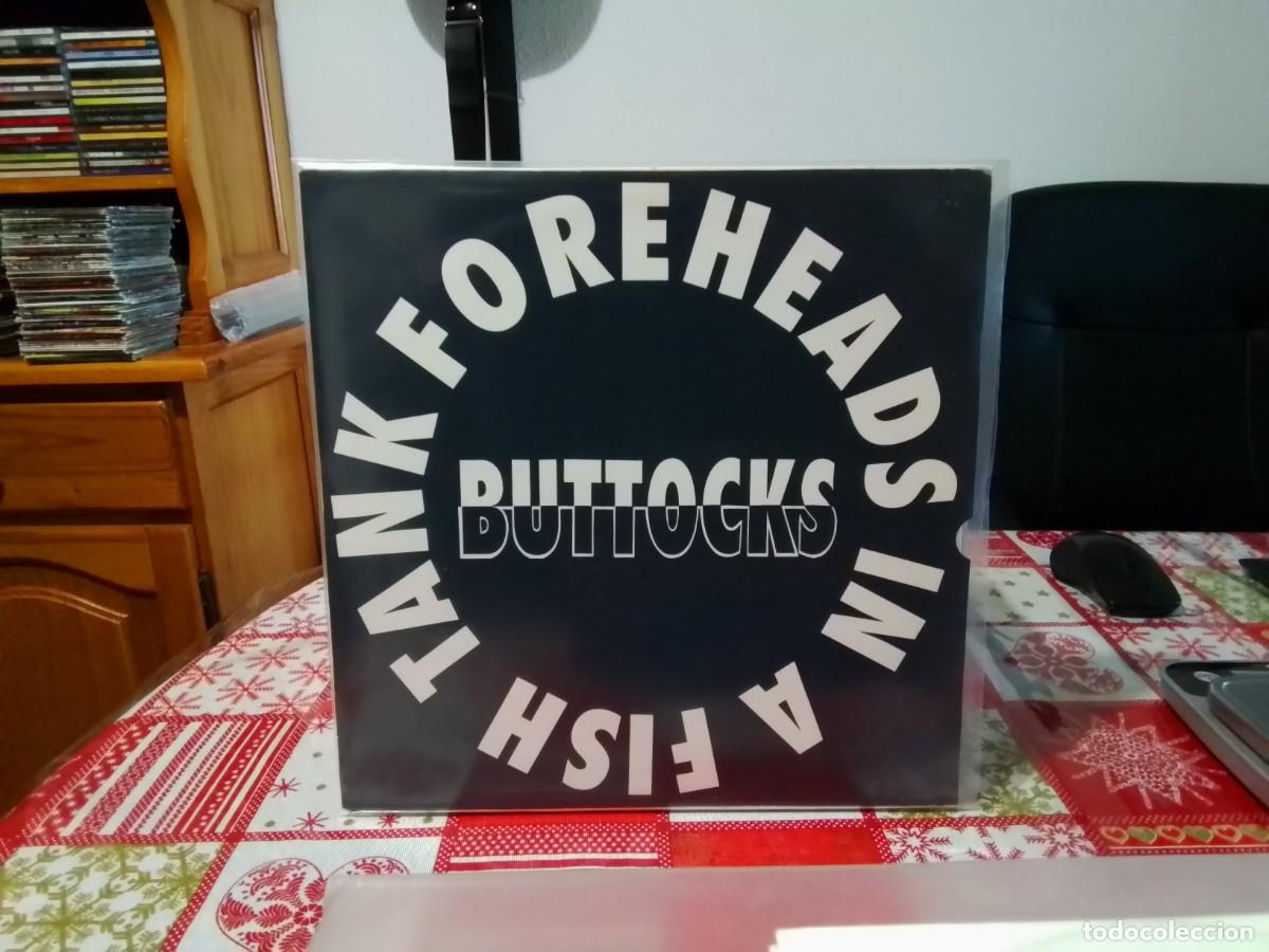 Discos de vinilo: Foreheads In A Fishtank &lrm;&ndash; Buttocks (Rock, Industrial, Punk, Avantgarde,) LP VINYL UK 1992. M-NM