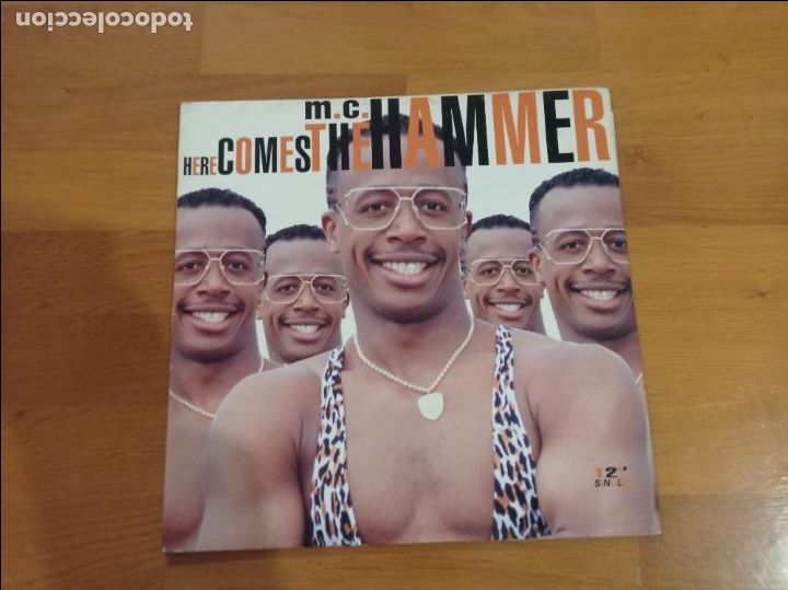 Discos de vinilo: M.C.Hammer-here comes the hammer.maxi - Foto 1