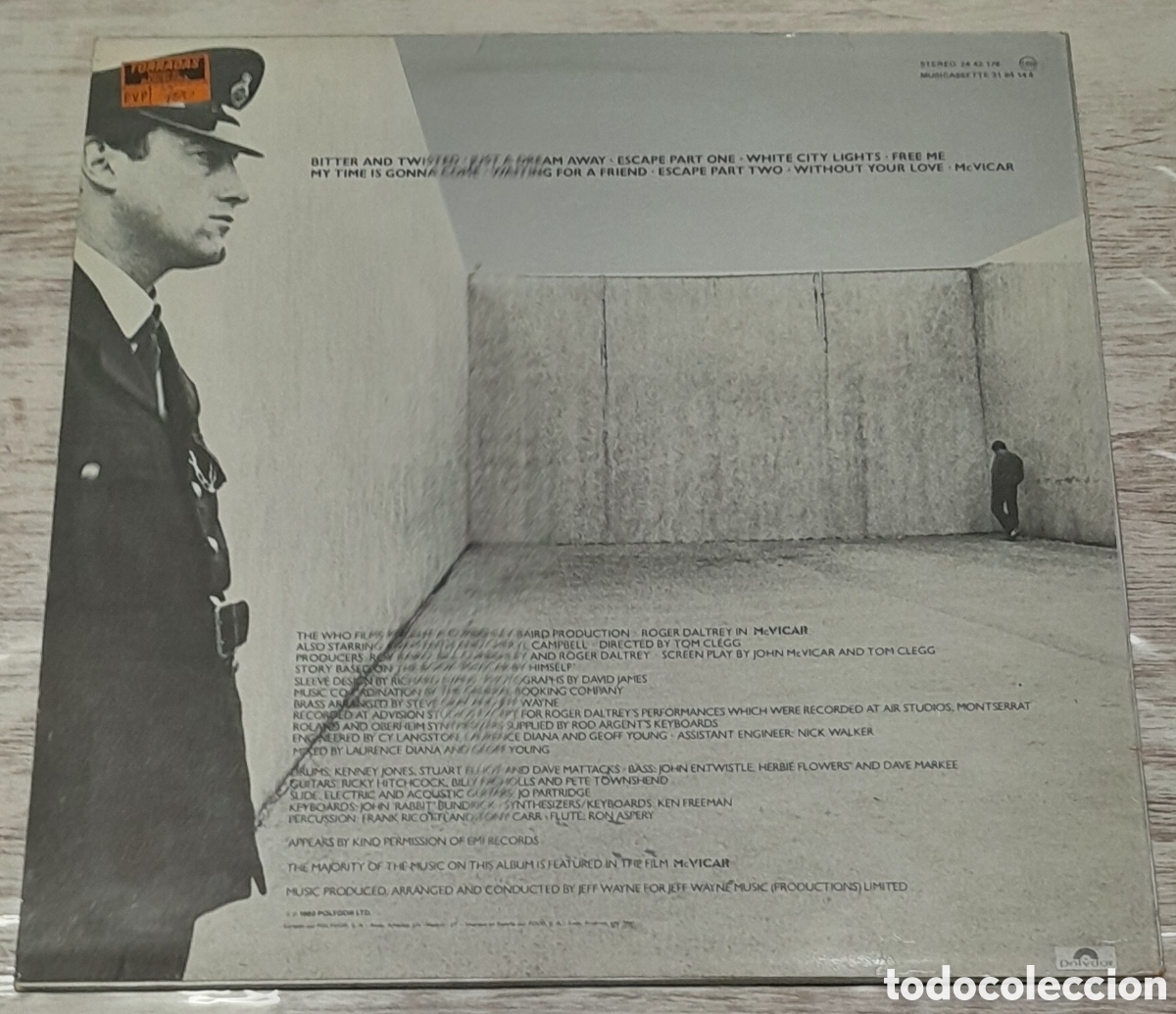 Discos de vinilo: MCVICAR - POLYDOR 1980 - Foto 2
