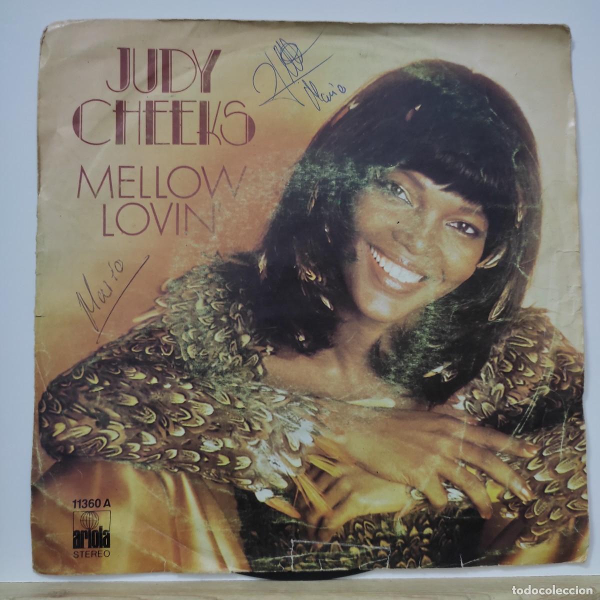 Discos de vinilo: judy cheeks -mellow lovin`/ darling, that`s me - single - Foto 1