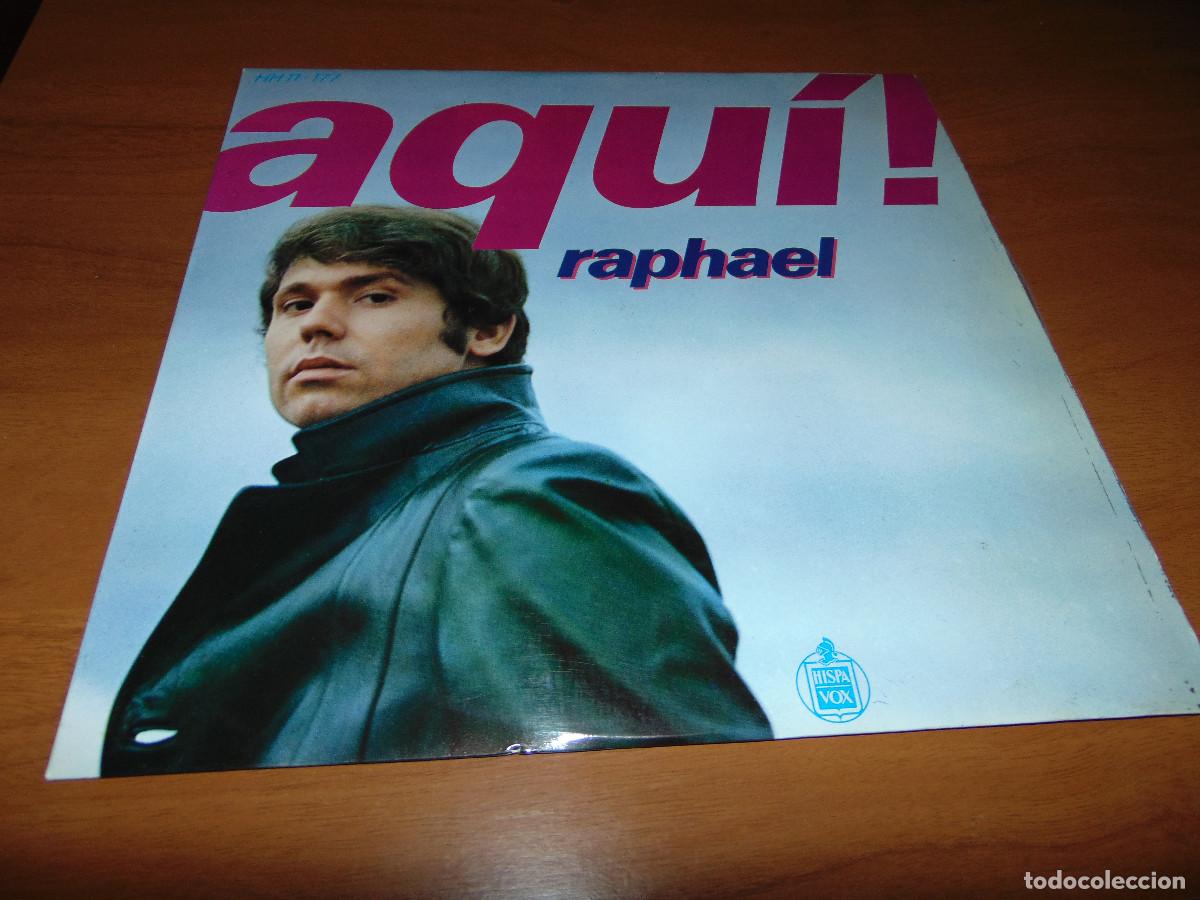 Discos de vinilo: RAPHAEL - AQUI RAPHAEL - LP 1969 - Foto 3