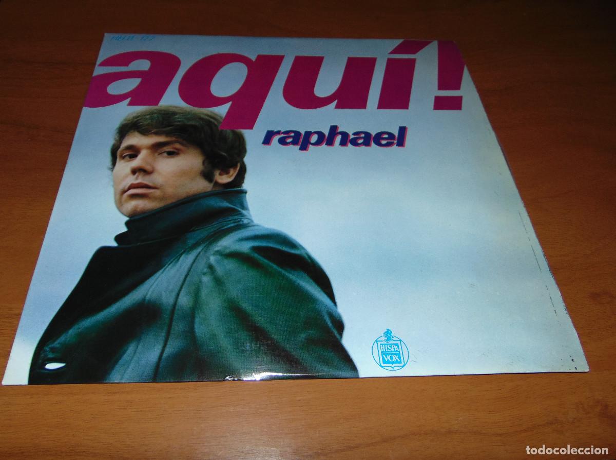 Discos de vinilo: RAPHAEL - AQUI RAPHAEL - LP 1969 - Foto 4