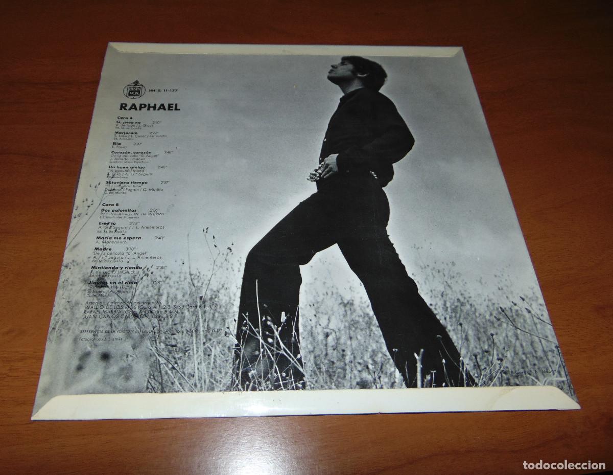 Discos de vinilo: RAPHAEL - AQUI RAPHAEL - LP 1969 - Foto 2
