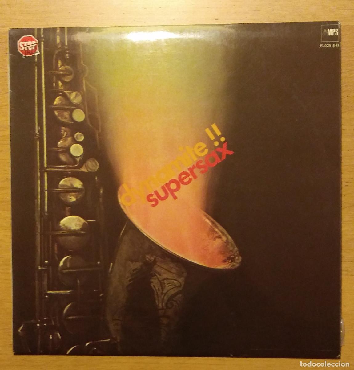 Discos de vinilo: SUPERSAX: &rdquo;DYNAMITE !&rdquo; LP VINILO 1981 - JAZZ - HARD BOP - Foto 1
