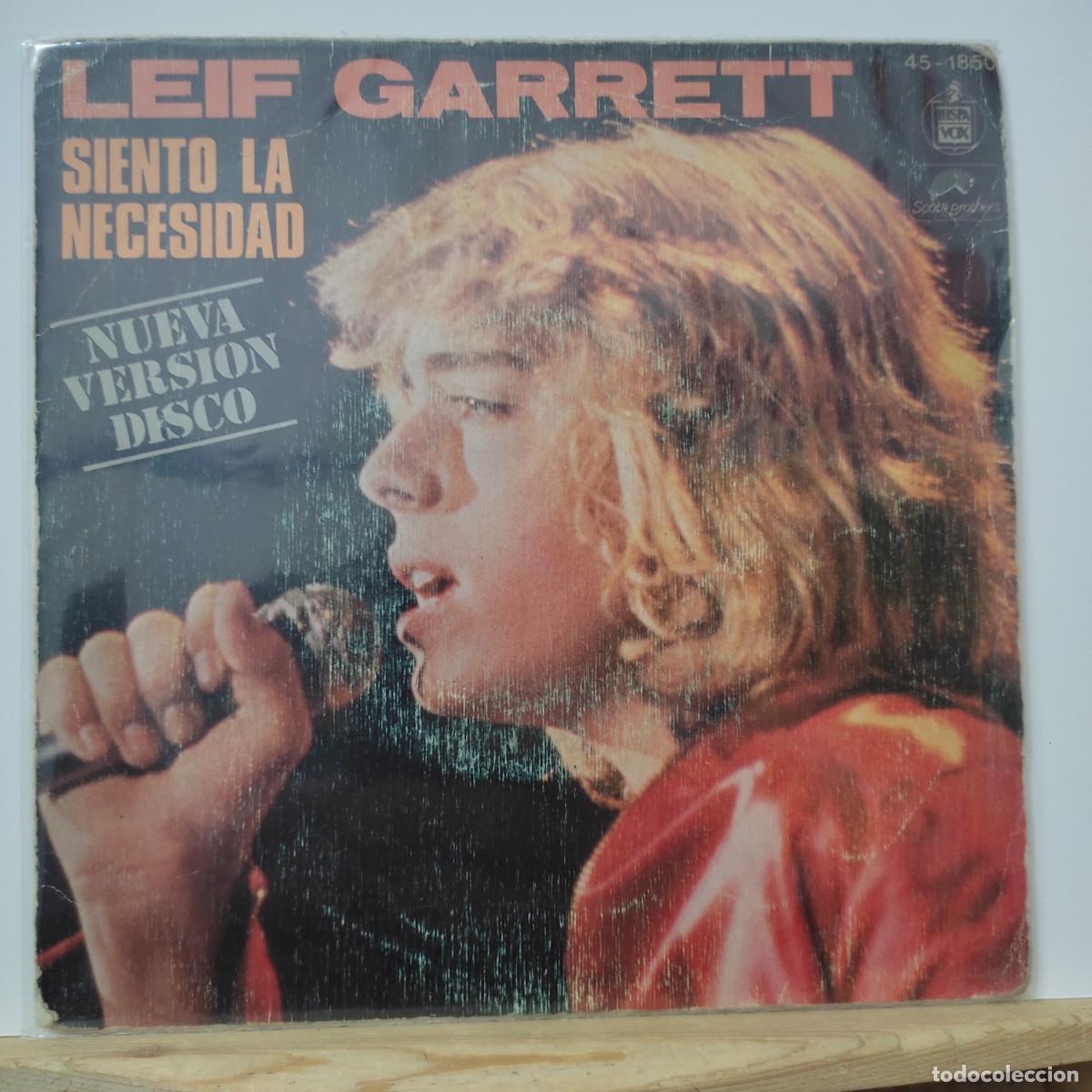 Discos de vinilo: LEIF GARRETT / SIENTO LA NECESIDAD - Foto 1