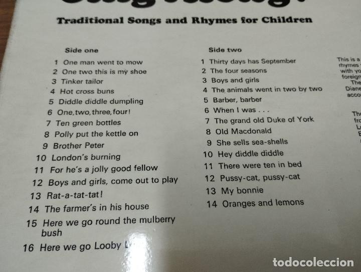 Discos de vinilo: 4 DISCOS. LP. EN INGLES. CUENTOS INFANTILES - Foto 8