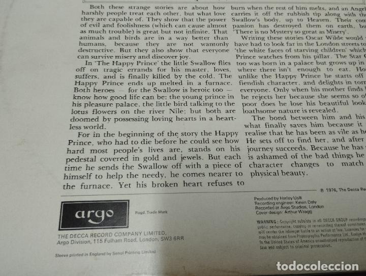 Discos de vinilo: 4 DISCOS. LP. EN INGLES. CUENTOS INFANTILES - Foto 9