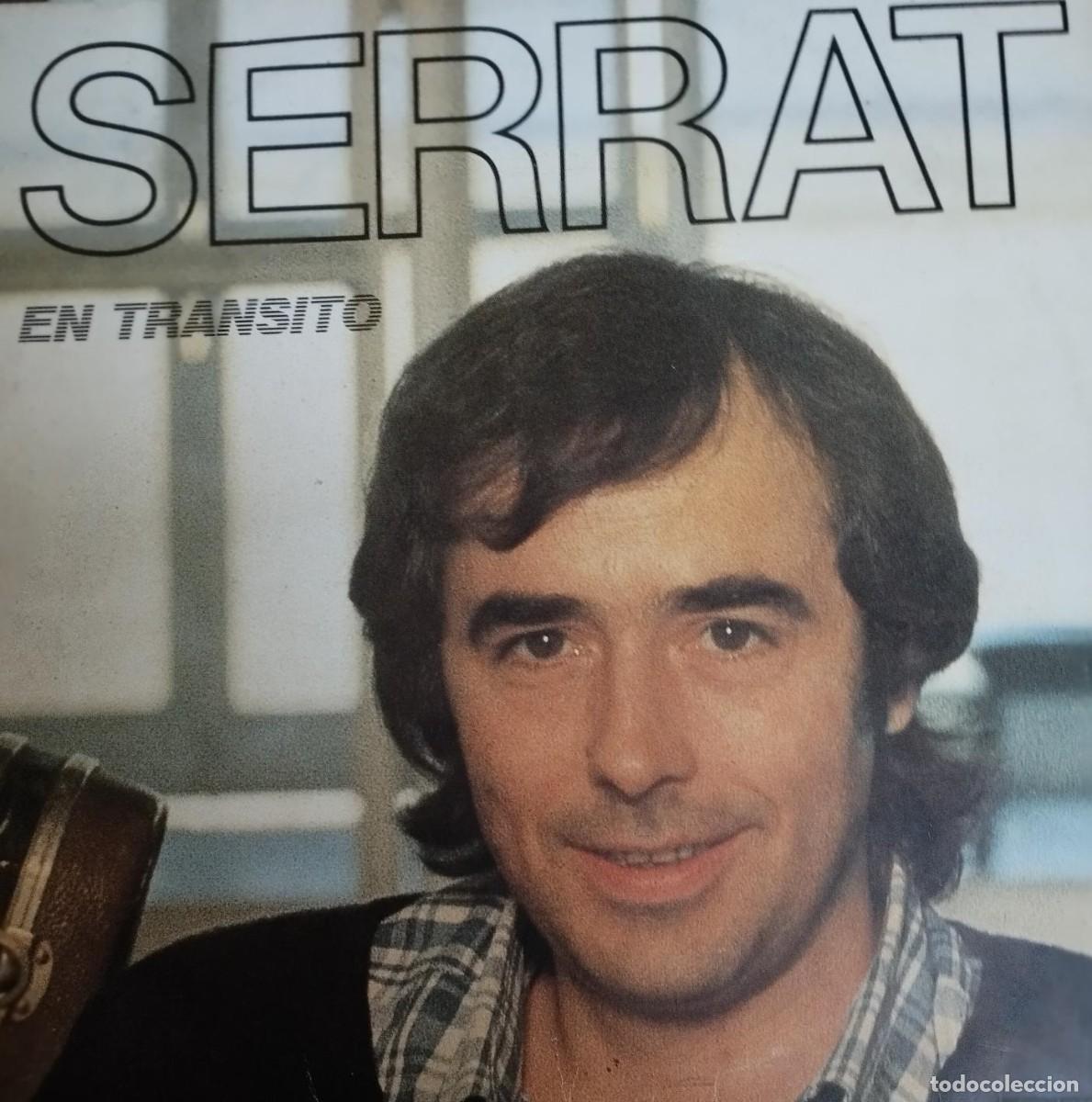 Discos de vinilo: DISCO VINILO LP EN TR&Aacute;NSITO - JOAN MANUEL SERRAT - - Foto 1