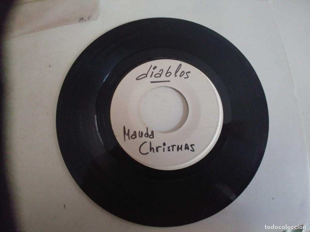 Discos de vinilo: LOS DIABLOS-SINGLE MANDA CHRISTMAS-UNA CARA-FIRST PRESS - Foto 1