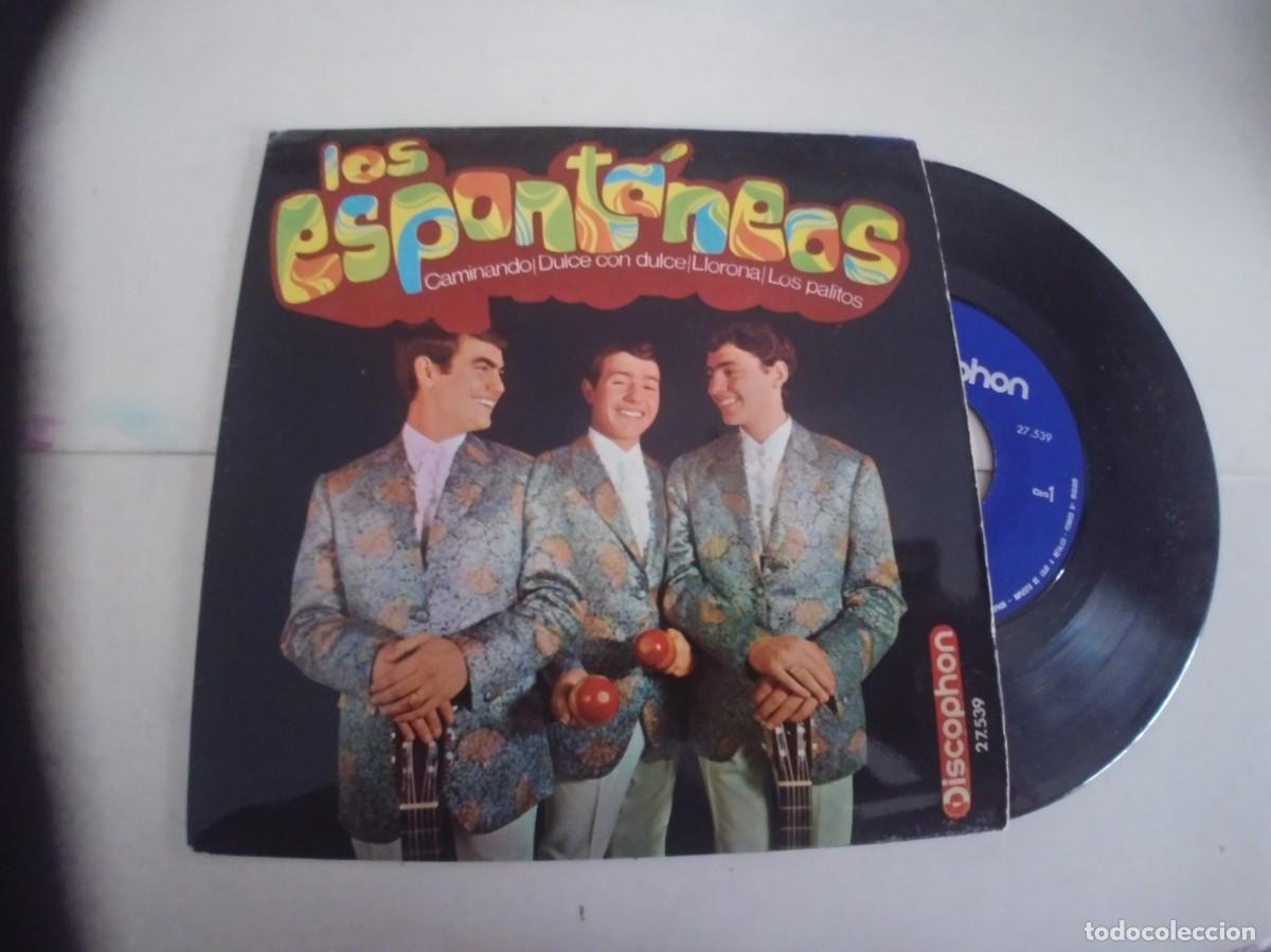 Discos de vinilo: LOS ESPONTANEOS-EP CAMINANDO +3 - Foto 1