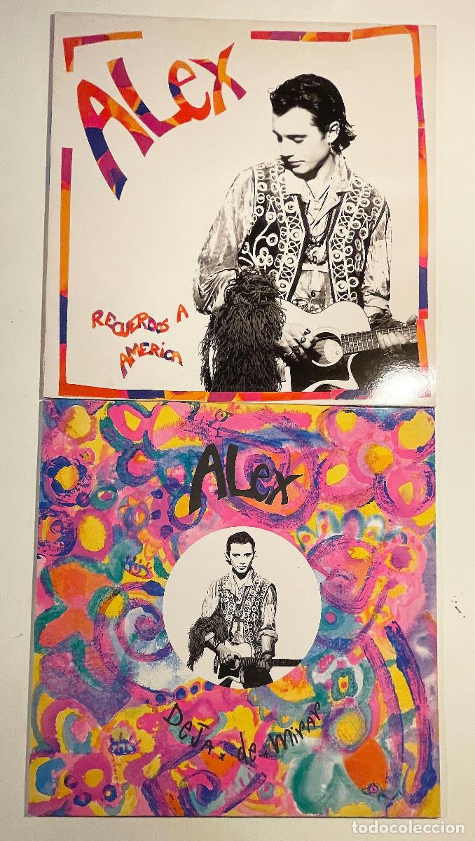 Discos de vinilo: ALEX (PACK 2 MX VINILO) (MX BMG ARIOLA 90s) ESPA&Ntilde;A - Foto 1
