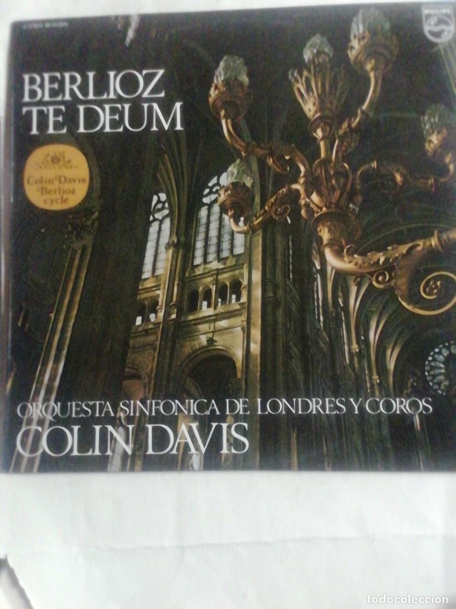 Discos de vinilo: BERLIOZ. TE DEUM. COLIN DAVIS. DISCO DE VINILO - Foto 1
